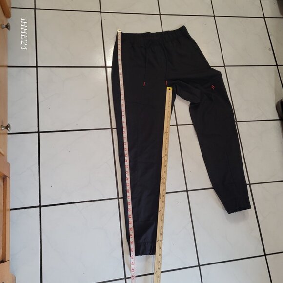 WiPro Mens Quick-Dri Black Jogger Pants M 32-34 Polyester Spandex - Picture 6 of 8